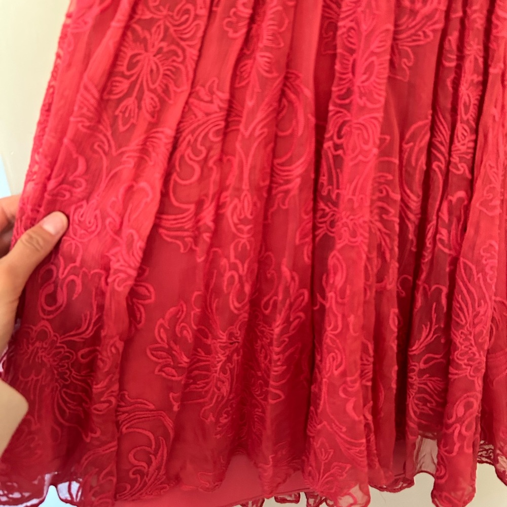 PINK Floral FREE PEOPLE DRESS - Picture 4 of 4